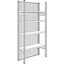 Panneaux arrières grillagés, pour largeur de module 1283 mm, H 2967 mm